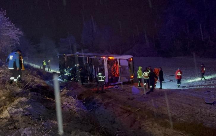 Son dakika! Kastamonu'da otobüs kazası: 6 kişi hayatını kaybetti, çok sayıda yaralı var G1