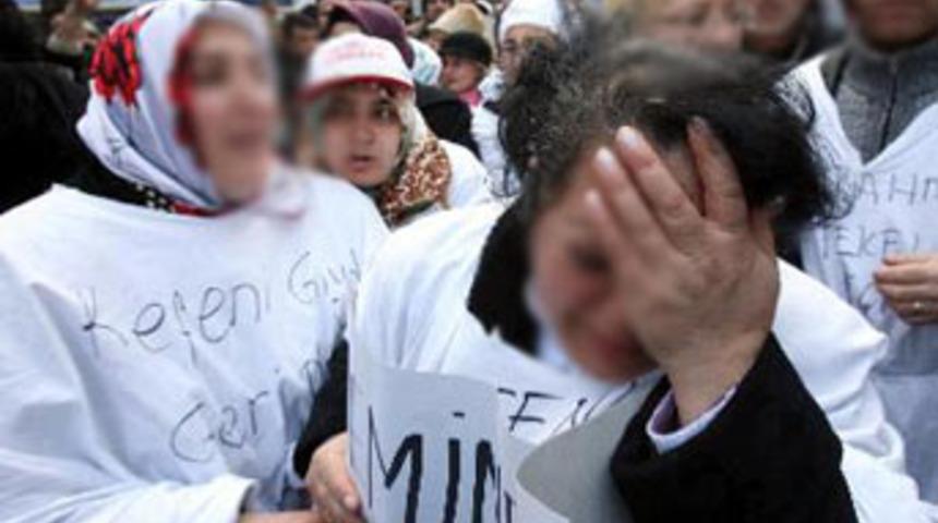 Eylemdeki iş&ccedil;inin kızı intihar etti