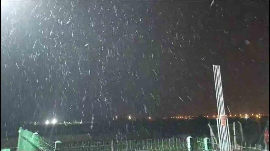 Denizli’nin yüksek kesimlerinde kar yağışı etkili oldu