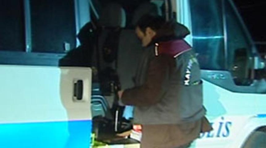 Zırhlı banka aracına saldırı