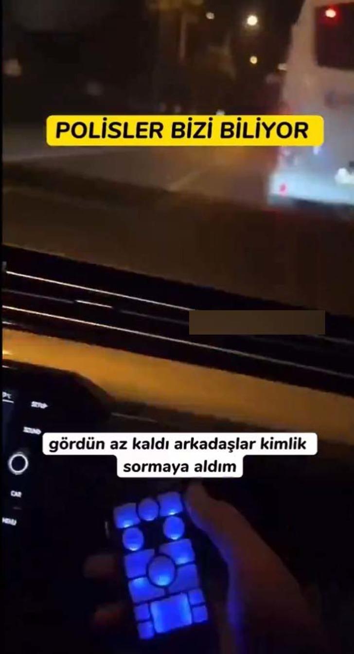 Çakarlı araçla gezip sokaktakilere kimlik sordular! Akılalmaz görüntüler 'Polisler bizi alsa ne yapacak ya? En babası ceza yiyeceğiz, öderiz' 728xauto