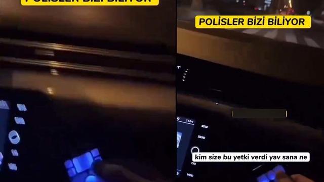 Çakarlı araçla gezip sokaktakilere kimlik sordular! Akılalmaz görüntüler 'Polisler bizi alsa ne yapacak ya? En babası ceza yiyeceğiz, öderiz'