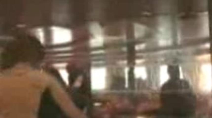 Gemide dehşet anları