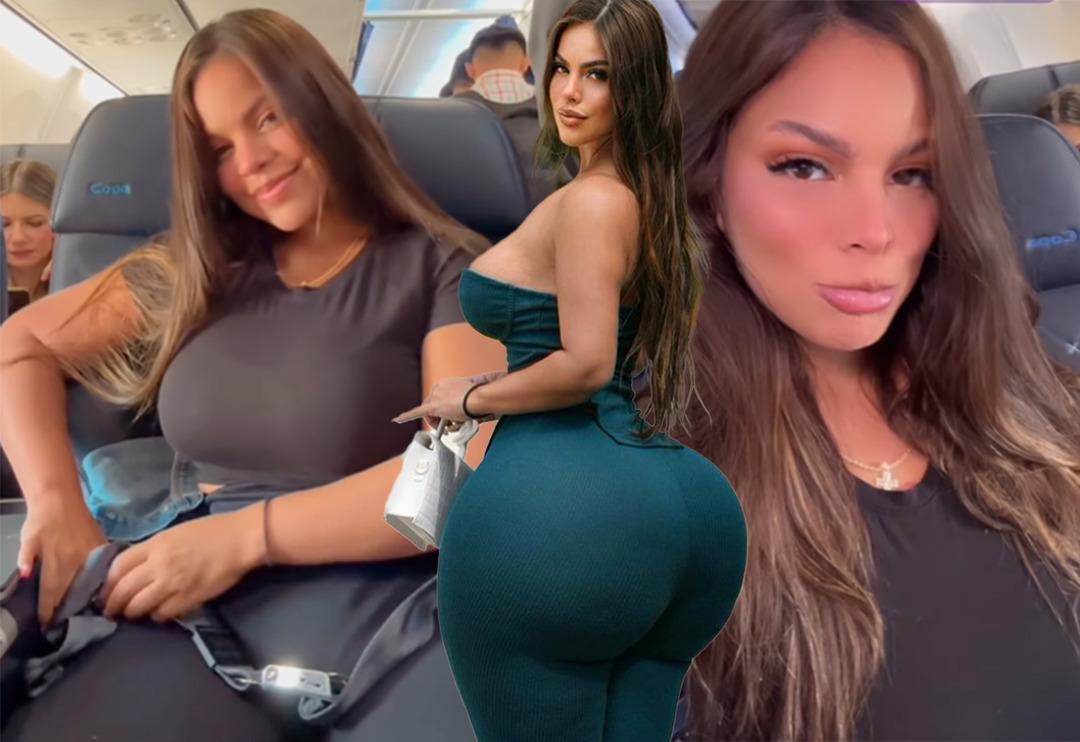 Kal&ccedil;a &ouml;l&ccedil;&uuml;leriyle g&uuml;ndem yaratan sosyal medya fenomeni Gracie Bon, havayolu şirketlerine seslendi! "U&ccedil;akların daha b&uuml;y&uuml;k koltuklara ihtiyacı var"