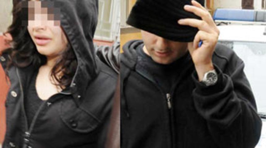 Eşini d&ouml;vd&uuml;, &ouml;z&uuml;r diledi, kasiyeri ka&ccedil;ırdı!