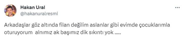 Hakan Ural 'Gözaltına alındı' iddiasının ardından açıklama yaptı! 'Aslanlar gibi...' G4