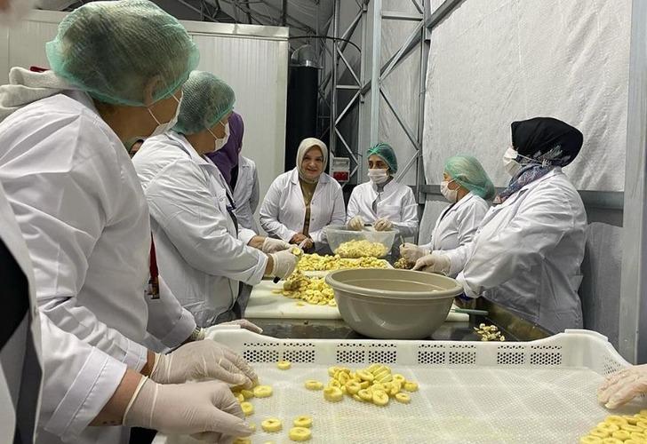 Düzce Milletvekili Ayşe Keşir'den, 13 kadın tarafından kurulan Düzce Konaklı Kadınları Tarımsal Kalkınma Kooperatifi'ne ziyaret