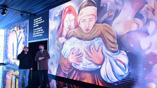 İletişim Başkanlığı'nın düzenlediği 'Kurşun Geçirmez Düşler: Gazzeli Çocuk Ressamlar Sergisi' ilgi görmeye devam ediyor