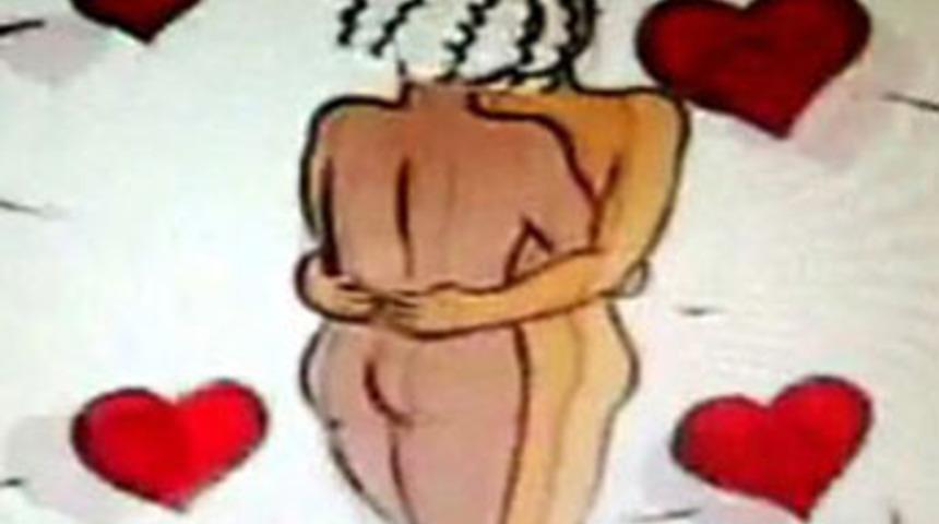 Veliyi &ccedil;ıldırtan seks &ccedil;izgi filmi