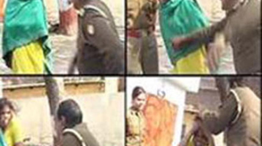 Saniye saniye dayak anı!