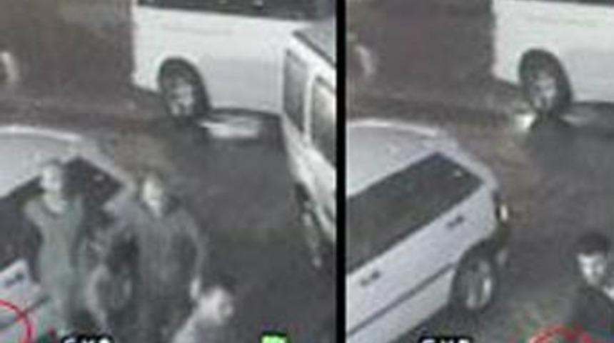 Cinayet anı g&uuml;venlik kamerasında