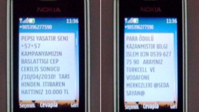 Seda Sayan ismi kullanılarak dolandırıcılık