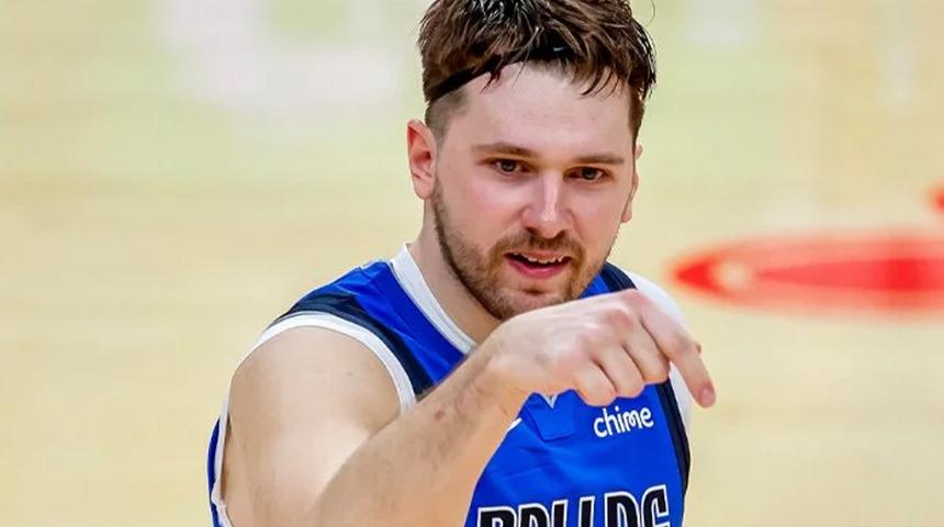 NBA'de tarihe geçen performans! Luka Doncic yok artık dedirtti...
