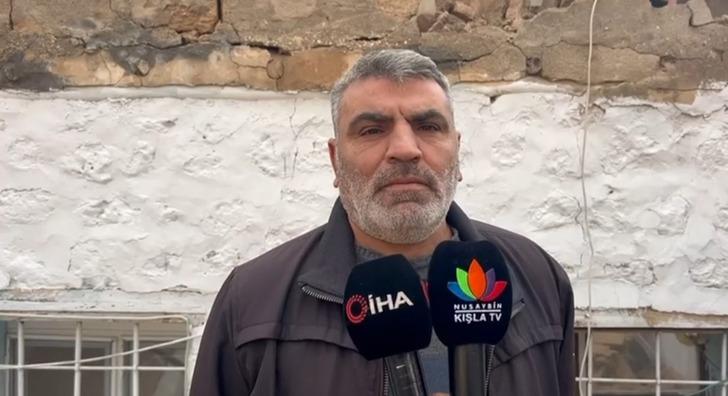 Mardin'de evin tavanı çöktü! Aile şans eseri kurtuldu G1