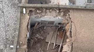 Mardin'de evin tavanı çöktü! Aile şans eseri kurtuldu