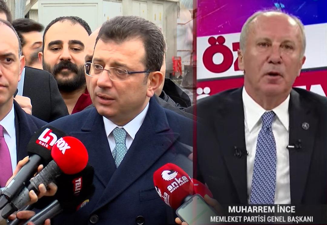 Muharrem İnce canlı yayında Ekrem İmamoğlu'na seslendi! 'Bunun cevabını da kendisi versin'