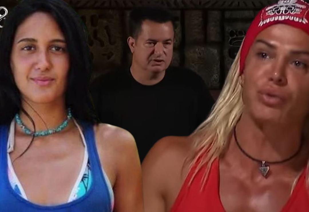Sahra diskalifiye mi oldu? Survivor Nagihan ve Sahra Işık'ın &ouml;zel hayat kavgası! Acun Ilıcalı'ya rest &ccedil;ekti