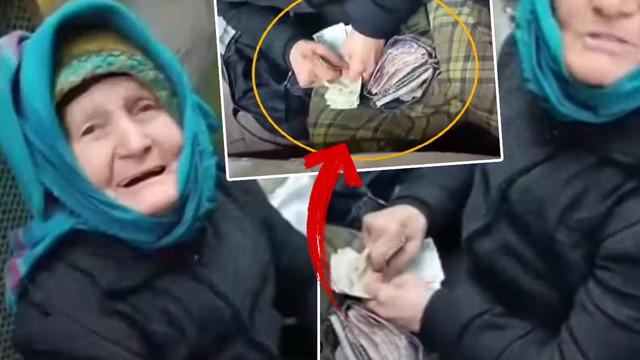 Topladığı paraları sayarken yakalandı! Cüzdanını gören inanamadı…
