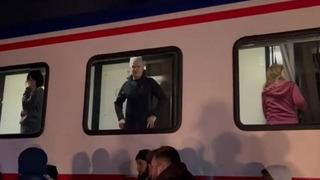 Tekirdağ’da korkutan tren kazası! Beton mikseri ile çarpıştı…