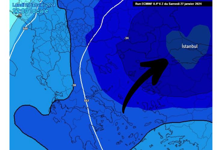 İstanbul'da kar bugün! AKOM saat vererek duyardı: Haritadaki kalp detayı dikkat çekti G3