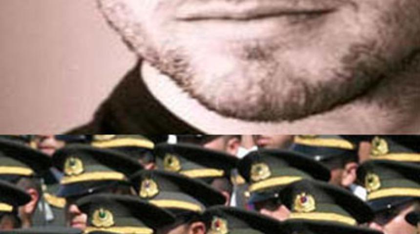 Askerden sakal a&ccedil;ılımı