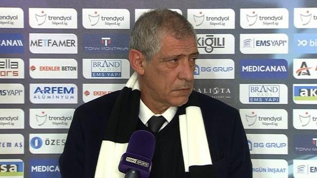 Beşiktaş Teknik Direktörü Fernando Santos Sivasspor mağlubiyeti isyan etti!
