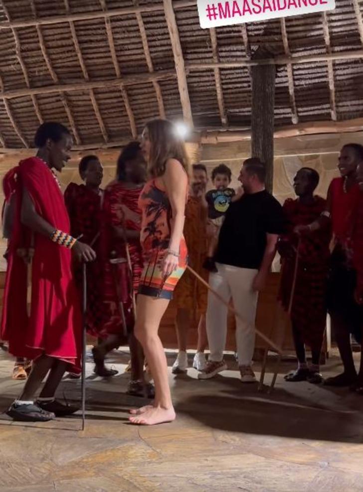 Yemekteyiz sunucusu Zuhal Topal yerel halkla Maasai dansı yapmaya çalıştı! “Şimdi yandım” G3