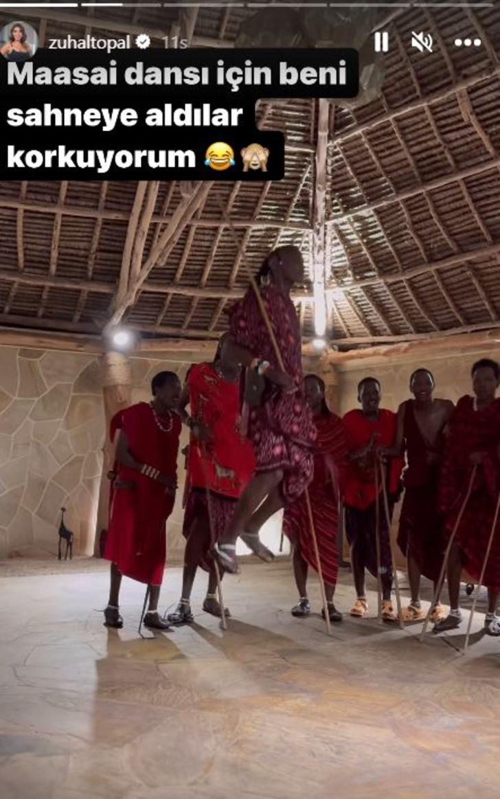 Yemekteyiz sunucusu Zuhal Topal yerel halkla Maasai dansı yapmaya çalıştı! “Şimdi yandım” G2