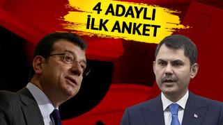 Dört adaylı ilk anket! DEM Parti aday çıkarırsa İmamoğlu, Kurum'u geçebiliyor mu? Yüzde 3'lere düştü...