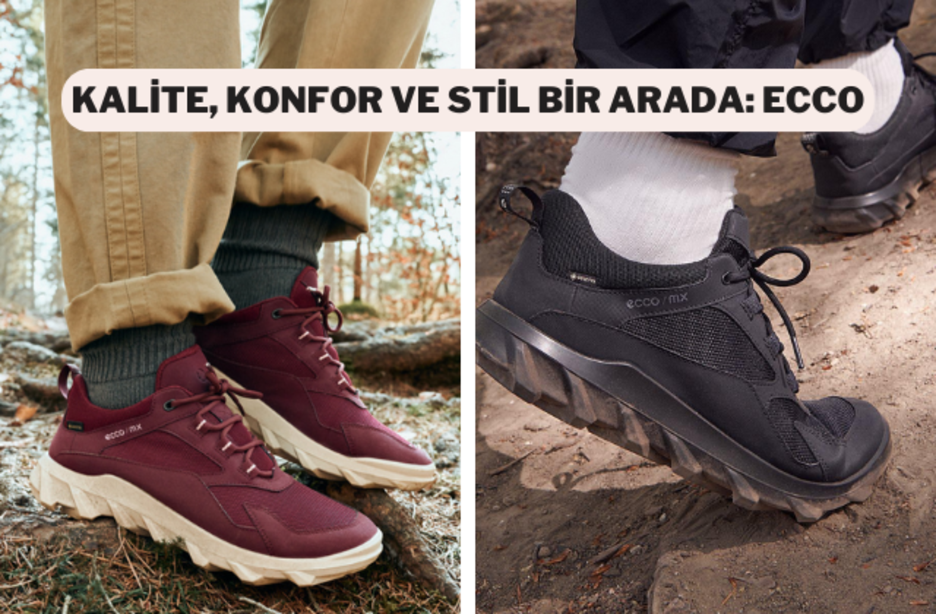Kalite ve stilin buluşması! Her adımda şıklık ve rahatlık sunan Ecco marka ayakkabılar