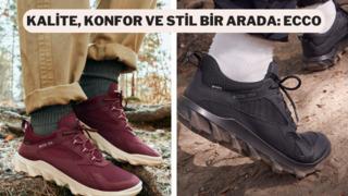 Kalite ve stilin buluşması! Her adımda şıklık ve rahatlık sunan Ecco marka ayakkabılar