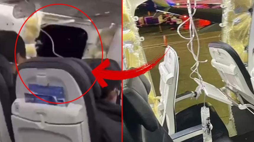 Havadayken gövdesinden parça kopan Alaska Havayollarına ait uçakla ilgili iddia gündem oldu! "Fabrikadan cıvatalarından bazıları eksik halde çıktı"