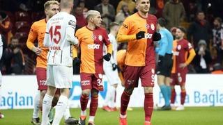 Galatasaray 5 kez direğe takıldığı mücadelede Gaziantep FK'yı geriden gelerek 2-1 mağlup etti!