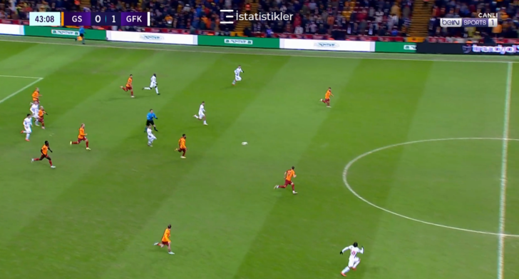 Gaziantep FK karşısında Muslera'yı sahanın ortasında görenler bir anda ne olduğunu şaşırdı!  G3