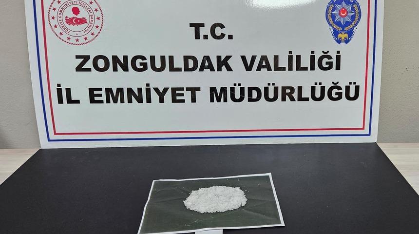 Zonguldak'ta uyuşturucu operasyonunda 2 şüpheli tutuklandı