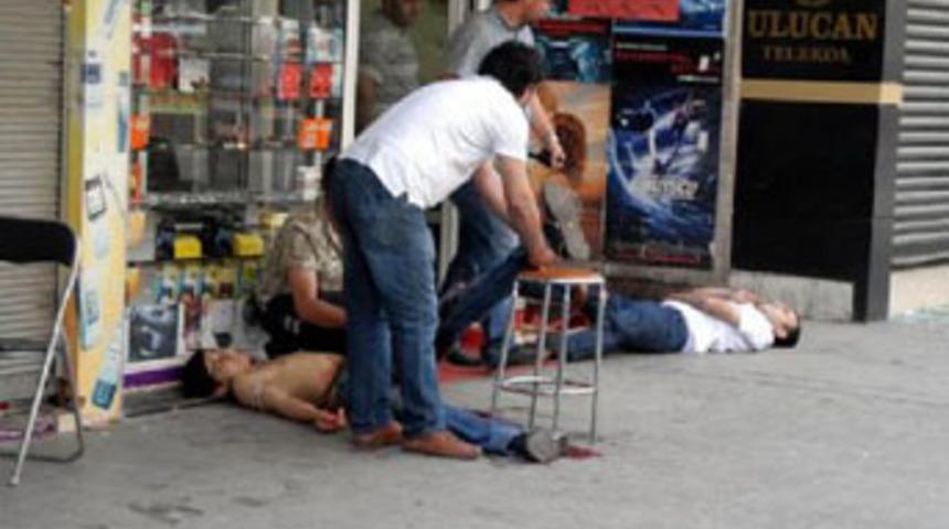 Diyarbakır'da dehşet anları