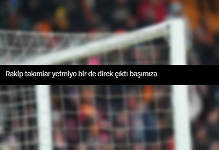 5 kez direğe takılan Galatasaray, maç sonu kale direklerini paylaştı! "Bunları hemen sökelim" G5