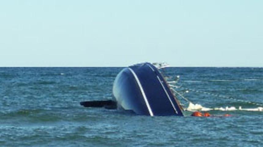 İstanbul'da tekne battı