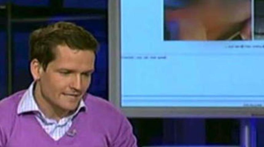 Canlı yayında mast&uuml;rbasyon yaptı