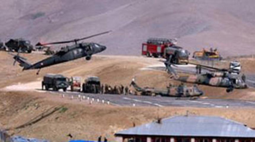 Şehit düşen askeri dağda unuttular!