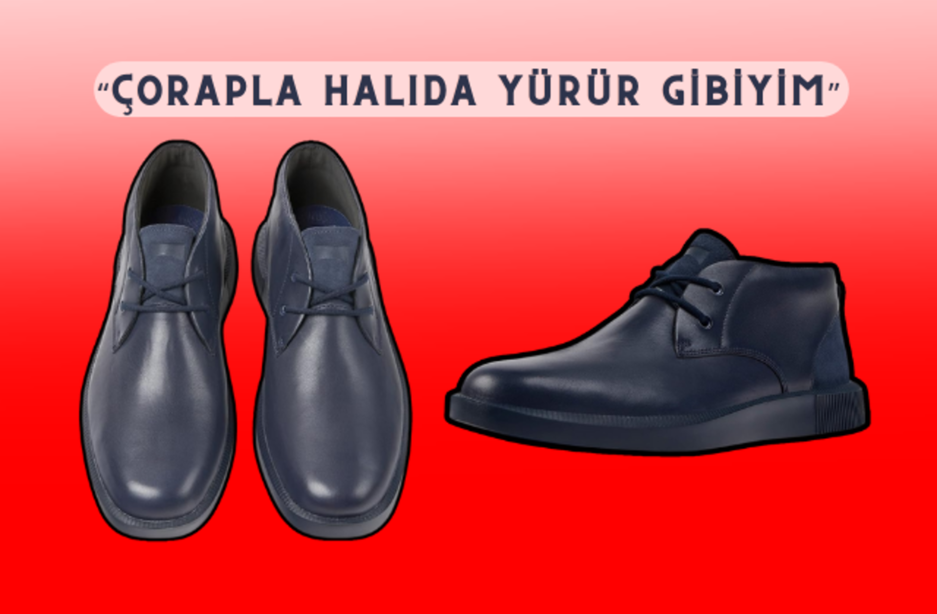 Klasik ayakkabı şıklığını spor ayakkabı rahatlığıyla birleştiren Camper deri bot indirime girdi