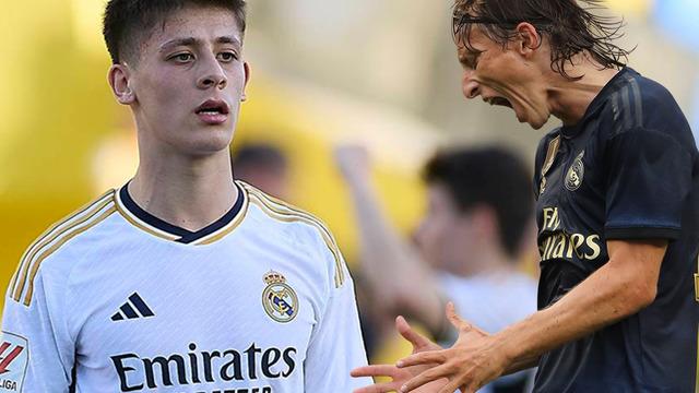 Arda Güler antrenmanda Luka Modric'i çıldırttı! Real Madrid idmanında olağanüstü gol...