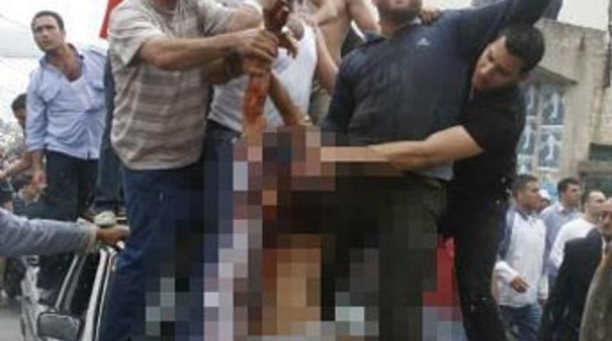 Tecav&uuml;zc&uuml; katile tatbikatta lin&ccedil;!