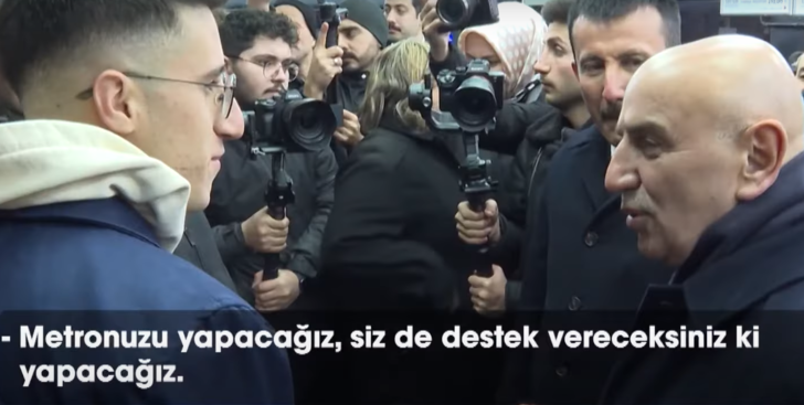 Cumhur İttifakı'nın adayı Turgut Altınok, AK Parti'nin kalesi Mamak'ta umduğunu bulamadı! Görüntüler gündem oldu: 'O zaman metro istemiyorsun yani' G1
