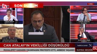 CHP'li Gökhan Günaydın'ın sözleri sonrası Barış Pehlivan'ın tepkisi gündem oldu! Elini masaya vurarak 'Çok büyük haksızlık' dedi