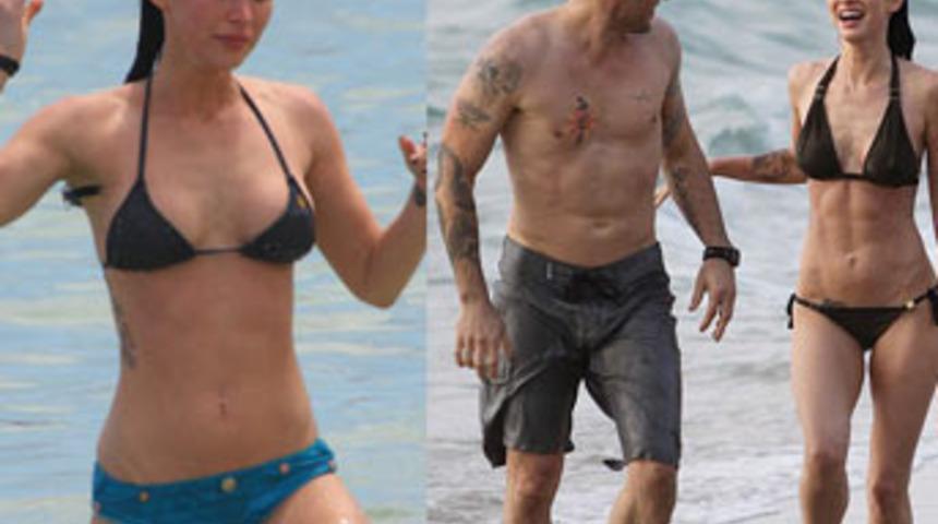 Sevgilisiyle moral buldu