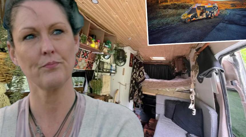 Tuvalet ihtiyacını kedi kumuyla gideriyor, karavanda yaşıyor... İntiharın kıyısında bir yaşam! İşte Vicki'nin "iyileşme yolculuğu"