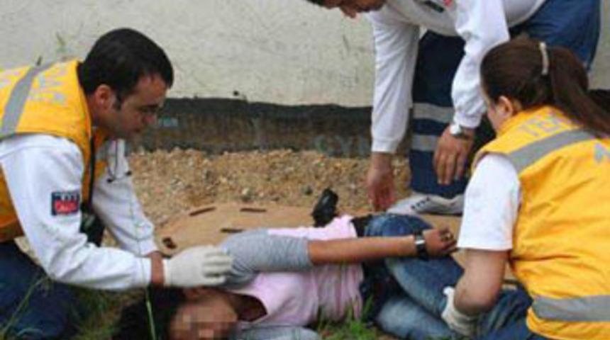 7'nci kattan atladı, sadece burnu kanadı