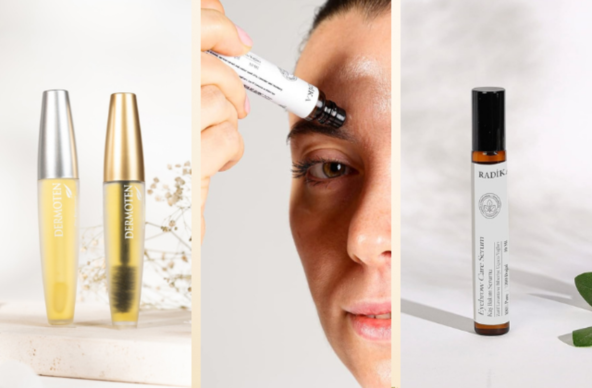 Kaş ve kirpik görünümüne önem verenlerin tercihi en iyi kaş ve kirpik serumları