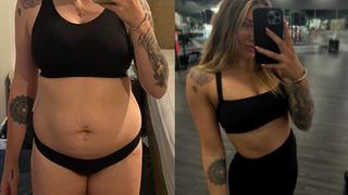 'Herkesin yapabileceği iki basit değişiklikle 30 kilo verdim' Doğumdan 12 ay sonra vücudu tamamen değişti